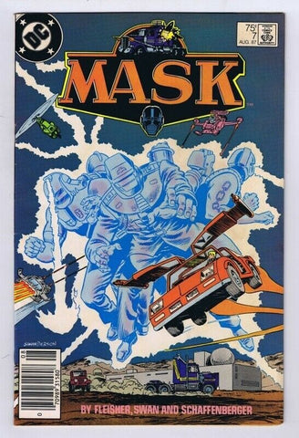 MASK #7 ORIGINAL Vintage 1987 DC Comics 