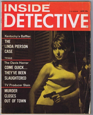 ORIGINAL Vintage June 1967 Inside Detective Magazine GGA