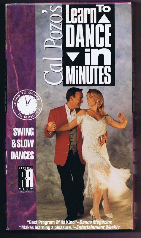 Learn to Dance in Minutes: Swing and Slow Dances VINTAGE VHS Cassette 