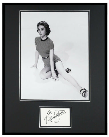 Beverly Garland Signed Framed 16x20 Photo Display 