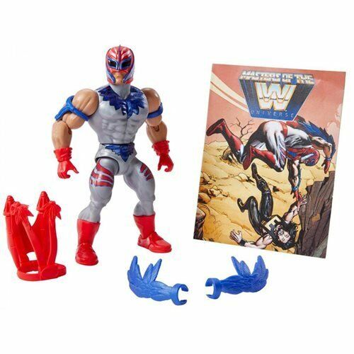 NEW SEALED 2022 Masters of the Universe WWE Rey Mysterio Action Figure