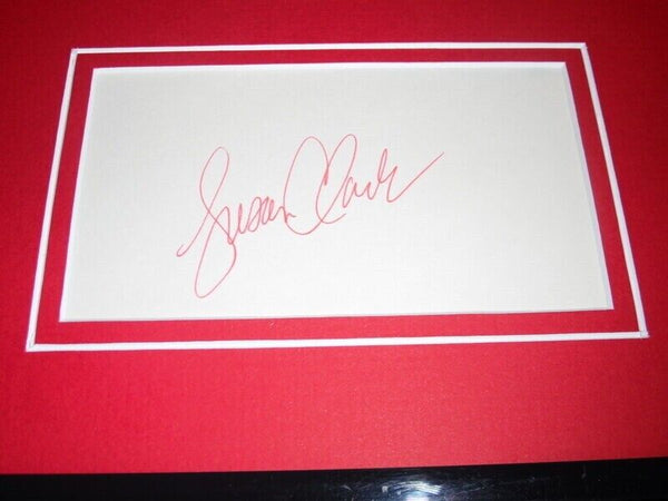 Susan Clark Signed Framed 16x20 Photo Display Webster w/ cast