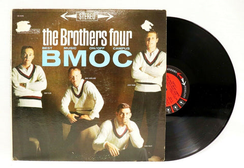 VINTAGE The Brothers Four BMOC Best Music On/Off Campus LP Vinyl Record Album  