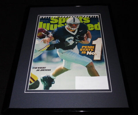 Joe Jurevicius Framed ORIGINAL 1997 Sports Illustrated Cover Penn State is #1