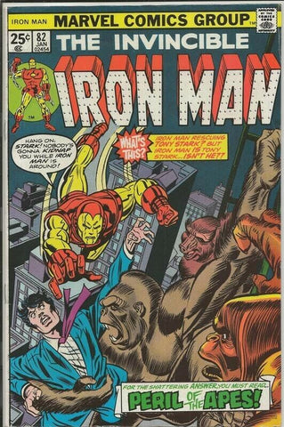 Iron Man #82 ORIGINAL Vintage 1976 Marvel Comics 