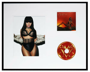 Nicki Minaj Framed 16x20 Queen CD & Photo Display