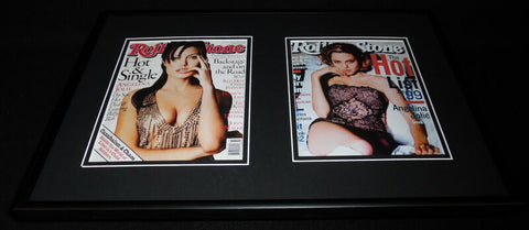 Angelina Jolie Framed 12x18 Rolling Stone Cover Display