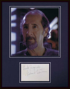 Richard Libertini Signed Framed 11x14 Photo Display Star Trek