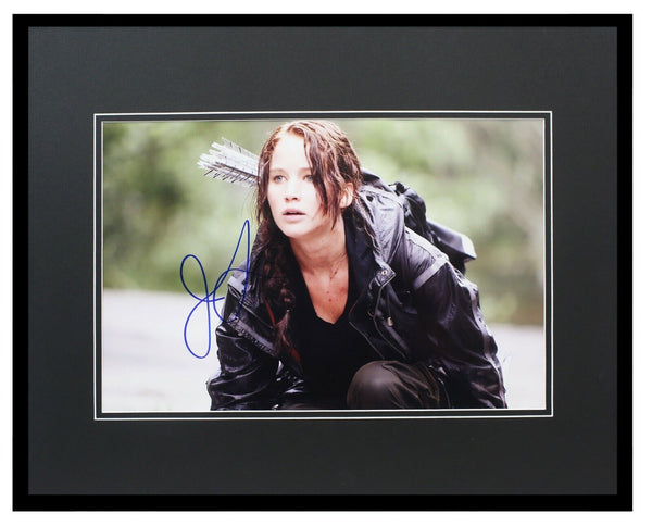 Jennifer Lawrence Signed Framed 16x20 Photo Display AW 