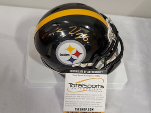 Chris Hope Signed Pittsburgh Steelers Mini Helmet TSE