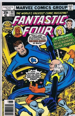 Fantastic Four #197 ORIGINAL Vintage 1978 Marvel Comics 