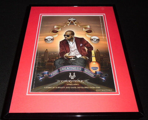 Jermaine Dupri 2007 Courvoisier Cognac 11x14 Framed ORIGINAL Advertisement