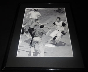 Bill Mazeroski 1960 World Series HR Pirates Framed 11x14 Photo Display 