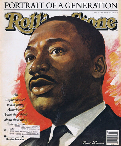 ORIGINAL Vintage Apr 1988 Rolling Stone Magazine #525 Martin Luther King