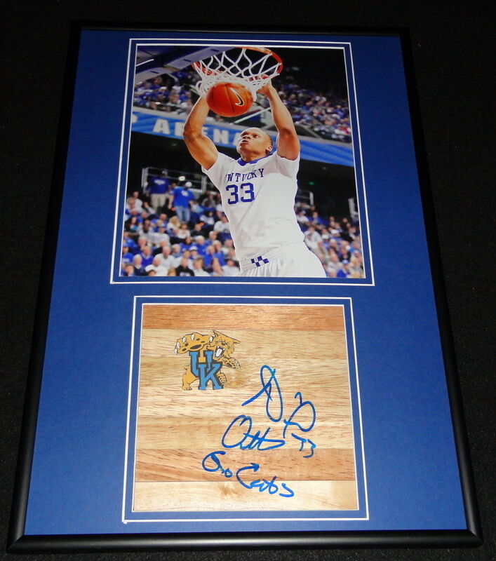 Daniel Orton Signed Framed 12x18 Floorboard & Photo Display Kentucky Thunder B