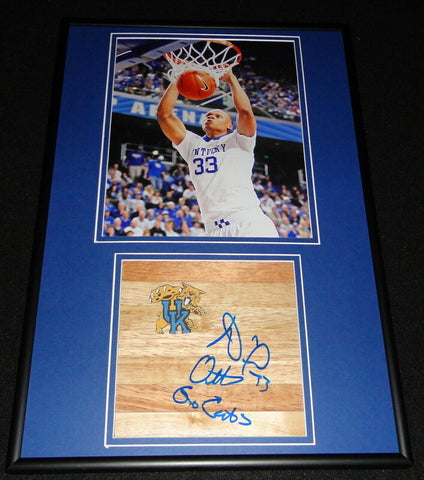 Daniel Orton Signed Framed 12x18 Floorboard & Photo Display Kentucky Thunder B