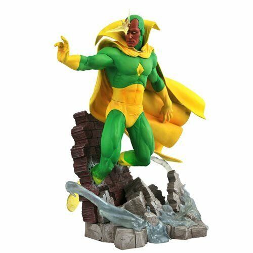 NEW SEALED 2021 Diamond Marvel Comic Gallery Vs Vision 10.5" Statue