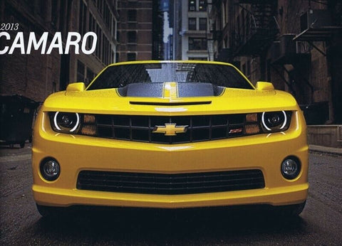 ORIGINAL Vintage 2013 Chevy Camaro Sales Brochure Book