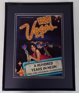 2005 Only Las Vegas 100th Anniversary 11x14 Framed ORIGINAL Advertisement