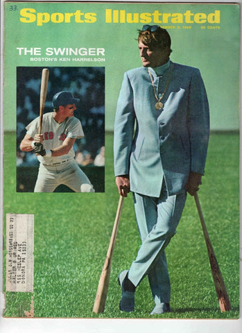 Sep 2 1968 Sports Illustrated Magazine Ken Harrelson Red Sox