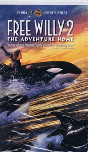 Free Willy 2: The Adventure Home (1995) VINTAGE VHS Cassette 