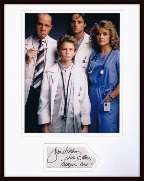 James B Sikking Signed Framed 11x14 Photo Display JSA Doogie Howser MD