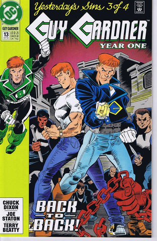 Guy Gardner Warrior #13 ORIGINAL Vintage 1993 DC Comics 