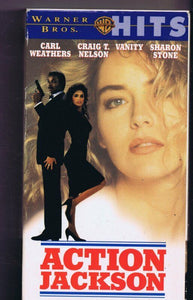 Action Jackson (1988) VINTAGE VHS Cassette 