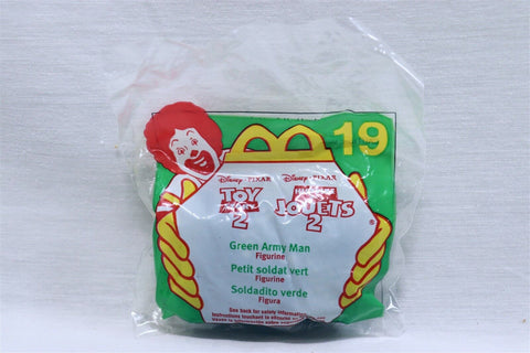 VINTAGE SEALED 1999 McDonald's Toy Story 2 Green Army Man