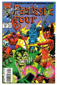 Fantastic Four #378 VINTAGE 1993 Marvel Comics