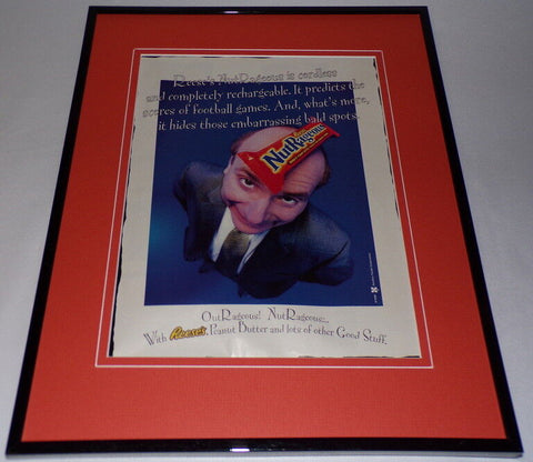 1996 Reese's Nutrageous Framed 11x14 ORIGINAL Advertisement