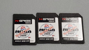 Nokia N-Gage 2004 NCAA Football NFS Promotional Game