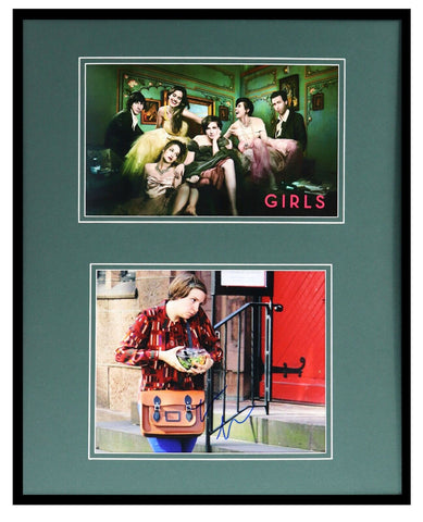 Lena Dunham Signed Framed 16x20 Photo Set AW Girls