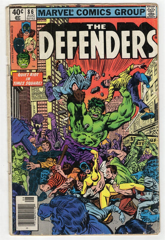 Defenders #86 ORIGINAL Vintage 1980 Marvel Comics 