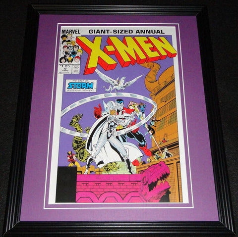 Uncanny X Men Annual #9 Storm Framed Cover Photo Poster 11x14 Official Repro