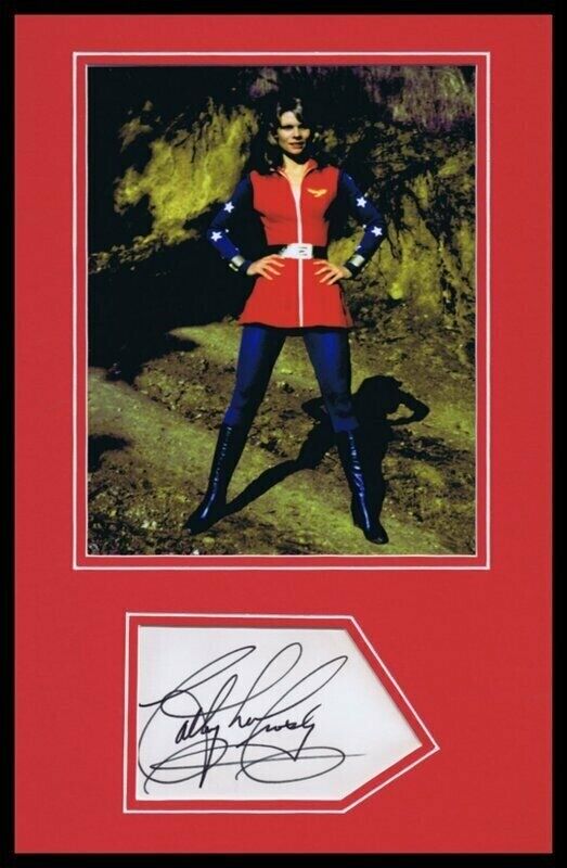 Cathy Lee Crosby Signed Framed 11x17 Photo Display Wonder Woman