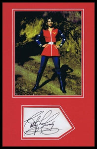 Cathy Lee Crosby Signed Framed 11x17 Photo Display Wonder Woman