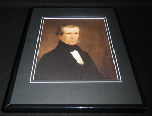 President James Polk Framed 11x14 Photo Display 