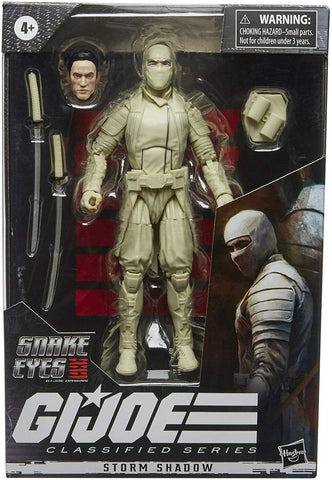 NEW SEALED 2021 GI Joe Classified Snake Eyes Storm Shadow Action Figure