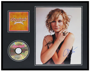 Jennifer Nettles Signed Framed 16x20 Sugarland Deluxe CD & Photo Display JSA