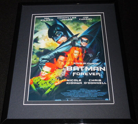 Batman Forever Framed 8x10 Repro Poster Display Val Kilmer Jim Carrey 