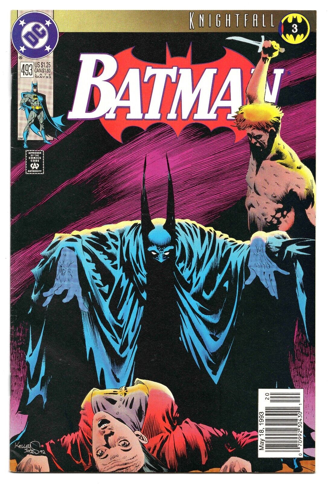 Batman #493 VINTAGE 1993 DC Comics