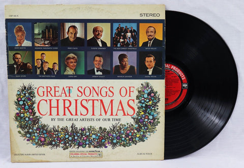 VINTAGE The Great Songs Of Christmas LP Vinyl Record Album CSP155S