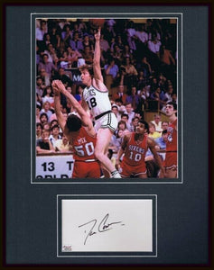 Dave Cowens Signed Framed 11x14 Photo Display Celtics