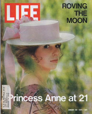 ORIGINAL Vintage Life Magazine August 20 1971 Princess Anne at 21