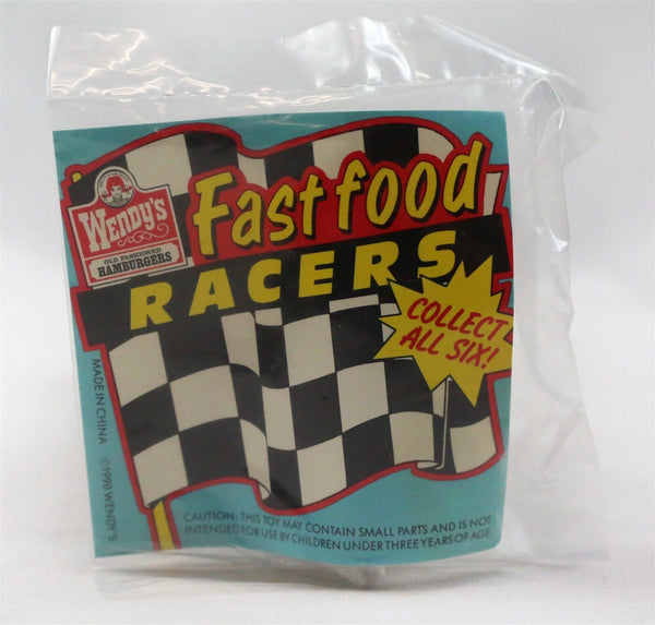 VINTAGE SEALED 1990 Wendy's Restaurant Baked Potato Fast Food Racers 