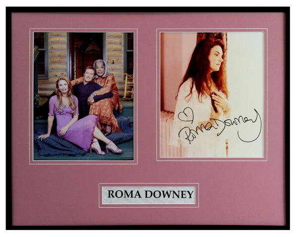 Roma Downey Signed Framed 16x20 Photo Set Touched by an Angel