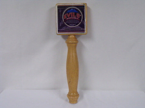 ORIGINAL Vintage Blue Mountain Brewery Evil 8 Beer Tap Handle