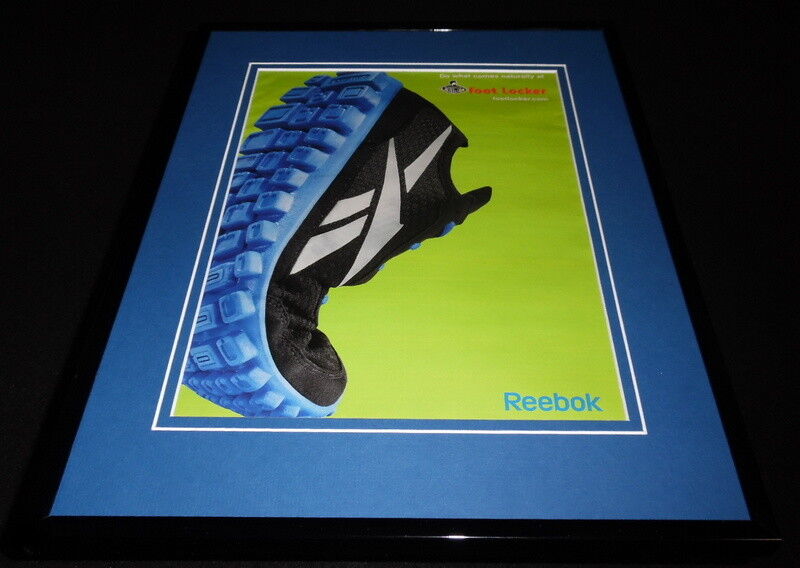 2011 Reebok / Foot Locker Framed 11x14 ORIGINAL Advertisement 