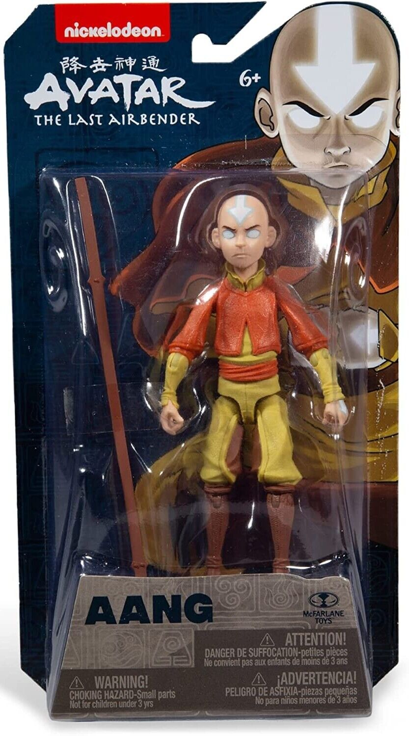 NEW SEALED Nickelodeon Avatar Last Airbender Aang Action Figure